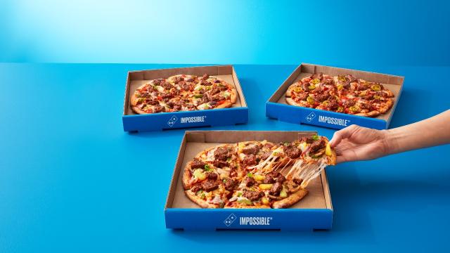 Domino’s Is Now Offering Impossible Beef Pizzas in Australia