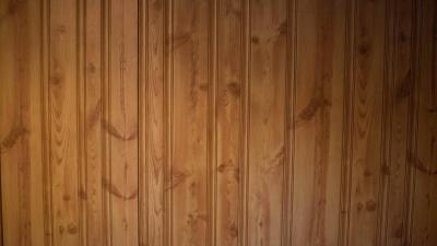 How to Finally Get Rid of That Wood Panelling (or at Least Cover It Up)