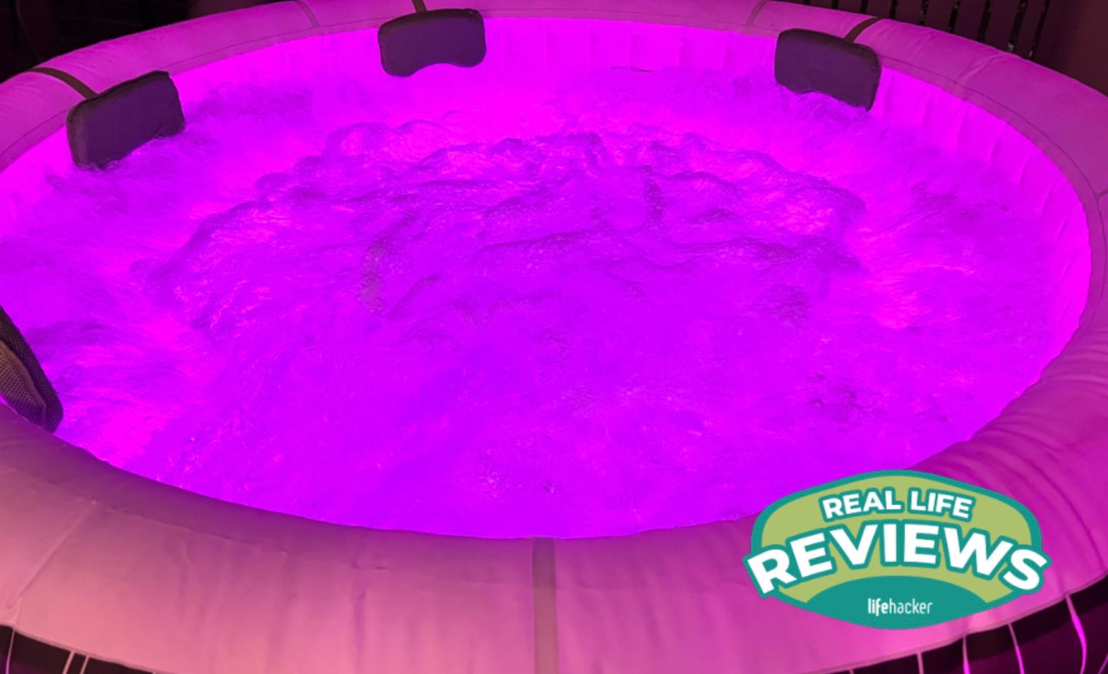 Lay-z spa inflatable hot tub review