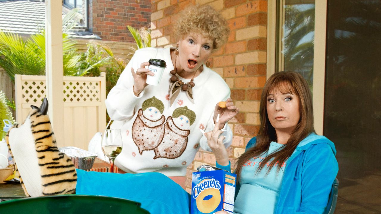 Kath & Kim Our Effluent Life - Kath Day-Knight and Kim Craig (nee Day) crop