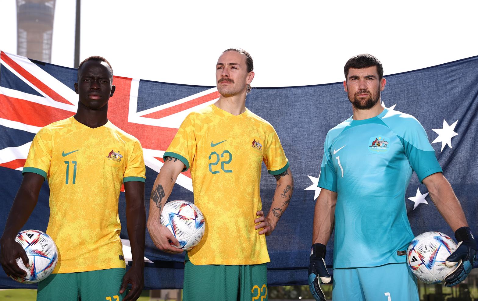 Socceroos squad World Cup Australia Official Team Photo - FIFA World Cup Qatar 2022