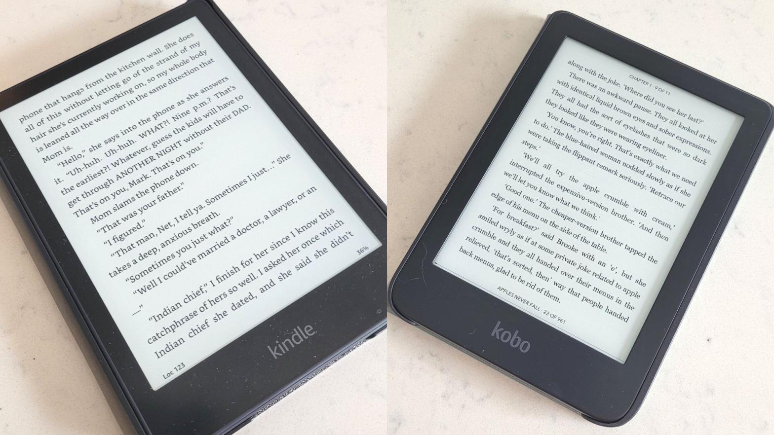Kobo Clara 2E vs Kindle Paperwhite