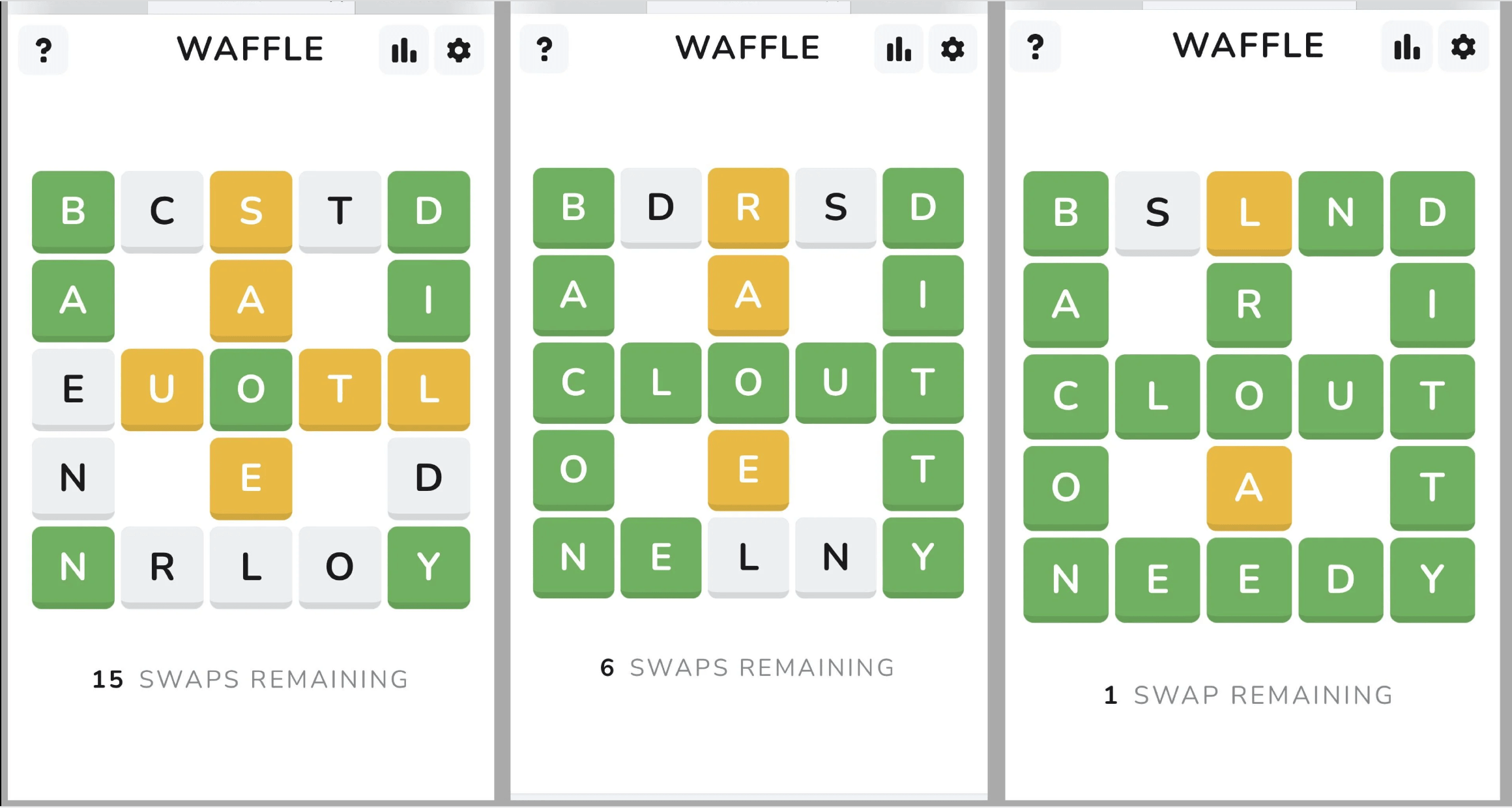 Screenshot: Waffle