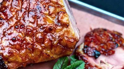 You’ll Be Eating This Double Smoked Marmalade Glazed Ham for Days