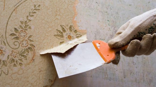 The Easiest Way to Get Rid of Old Wallpaper