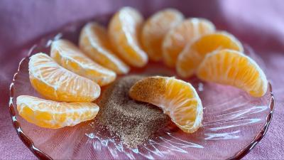 I Am Begging You to Dip a Mandarin in Cinnamon Sugar