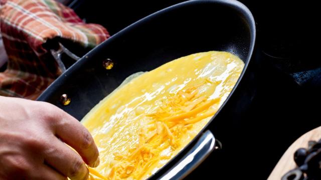 Add Pancake Batter to Your Eggs for a Superior Omelette