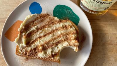 Make Messed Up Cinnamon Toast With Apple Brandy Butter