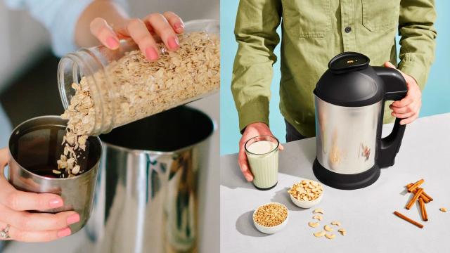 This Neat Gadget Helps You Make Your Own Plant-Based Milk