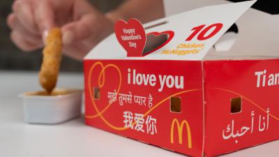 Nothing Says ‘I Love You’ Like This Box of Valentine’s Day McNuggets