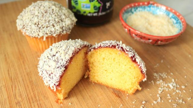 Forget Frosting and Give Your Cupcakes the Lamington Treatment