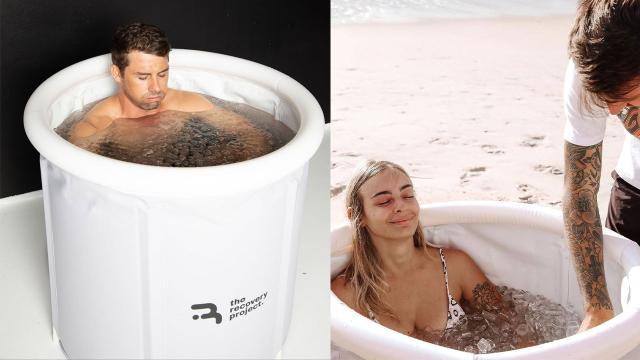 Take The Plunge With One of These At-Home Ice Baths
