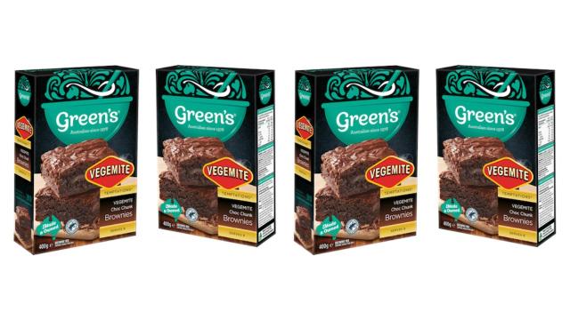 These Green’s Vegemite Brownies Are Slabs of Heaven
