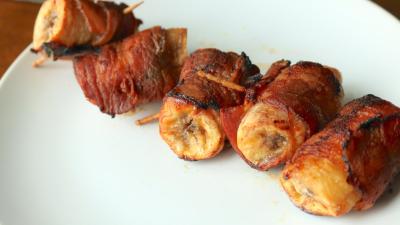 These Bacon-Wrapped Banana Bites Are Self Care