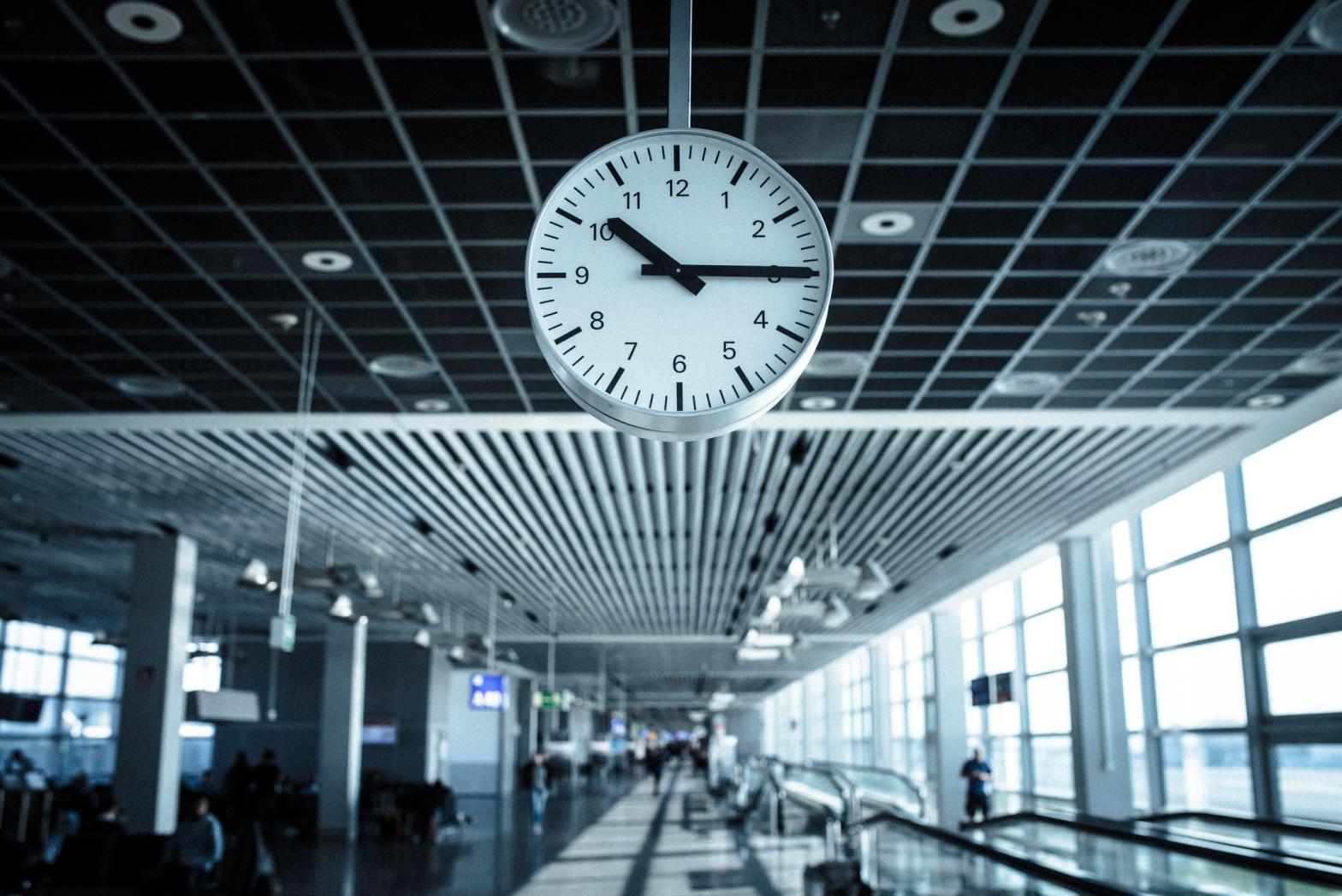 time at the airport