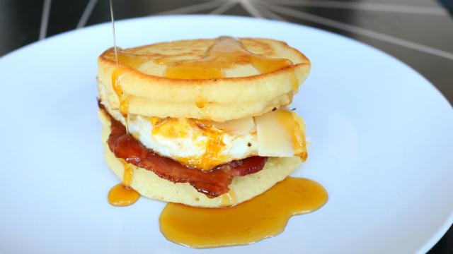 This Pancake Breakfast Sandwich Is Better Than a McGriddle
