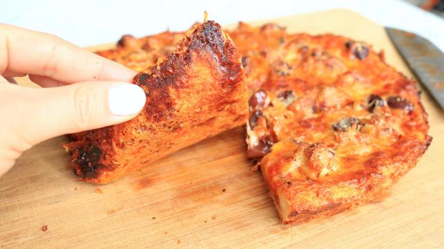 Hurry, Give Your Pizza a Cheesy Bottom