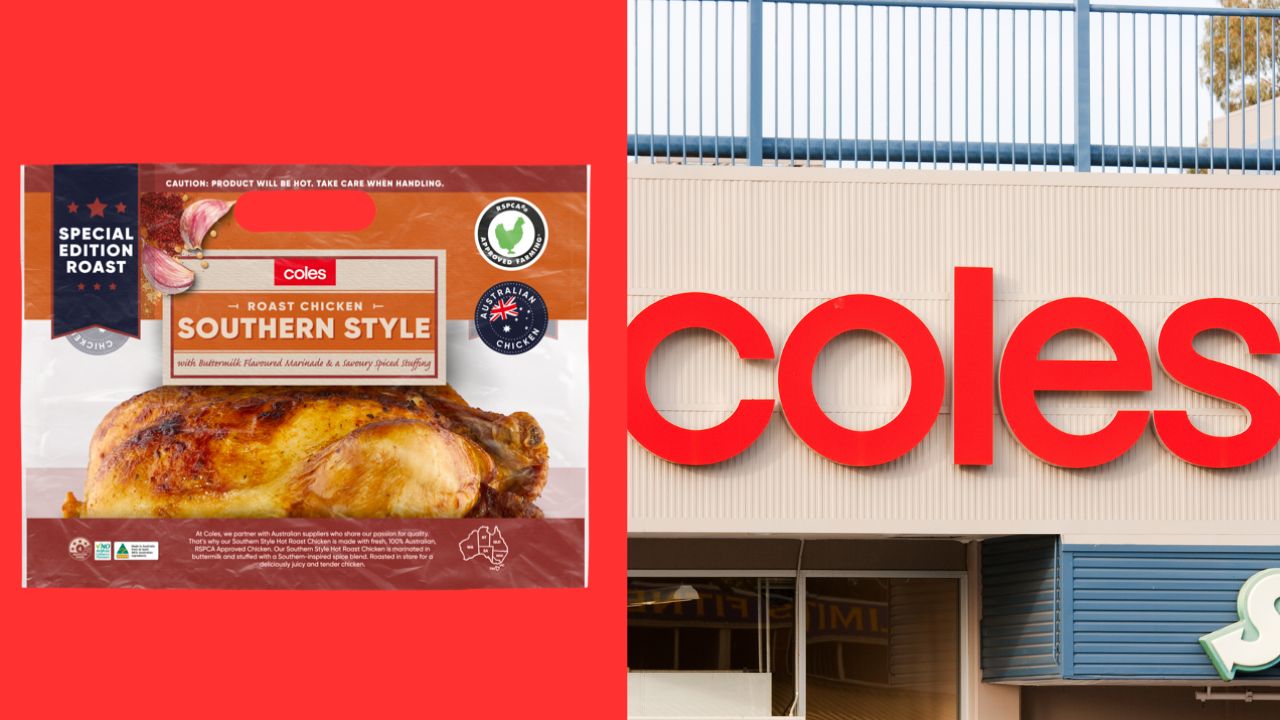 coles southern style roast chicken