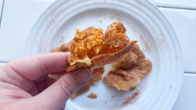 Make Cavernous, Aerated Cheese Crisps in Your Air Fryer