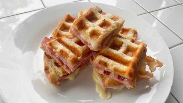 For the Best Waffled Sandwich, Waffle Your Meat First