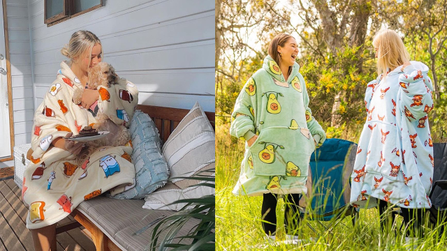 Friends, Oodie’s Selling a Bunch of Wearable Blankets For $40 Right Now