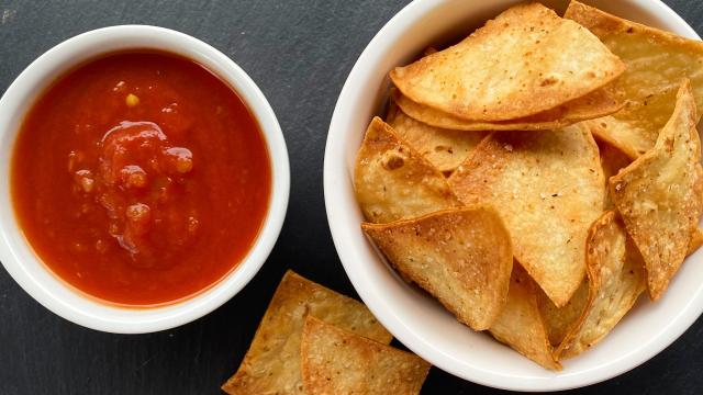 Make a Cute Little Batch of Mini Tortilla Chips in Your Air Fryer