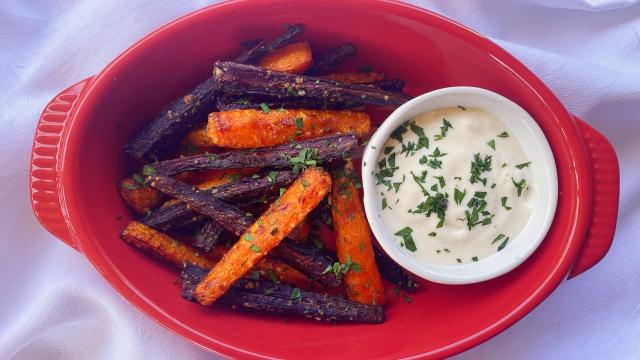 Make Super Savoury Carrot Fries in Your Air Fryer