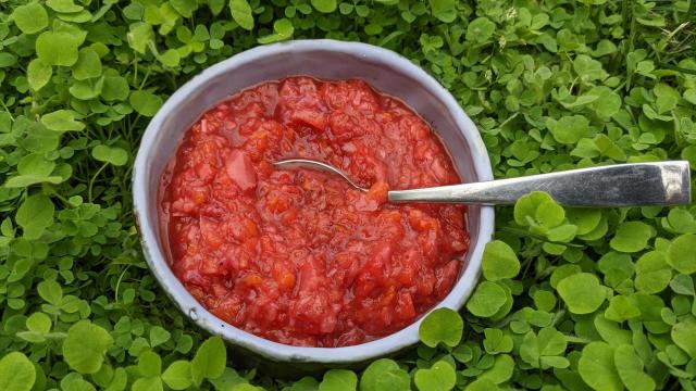 This 2-Ingredient Strawberry Sambal Salsa Will Knock Your Socks Off