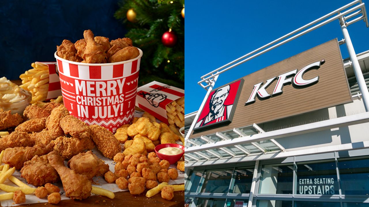KFC Christmas in July deals