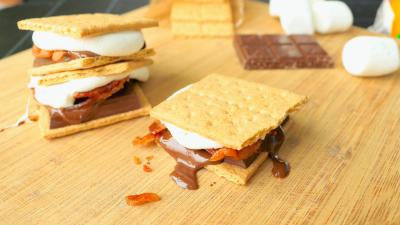 Your S’mores Are Begging for Bacon