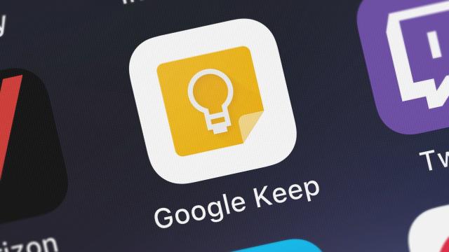 You Can Finally Check a Note’s Version History in Google Keep