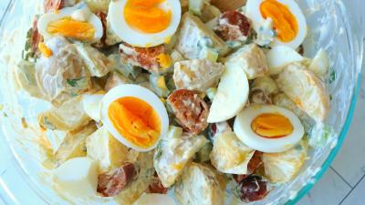 Make Better Potato Salad With Salty Meat