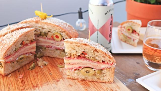 This Sandwich is One That Feeds a Crowd