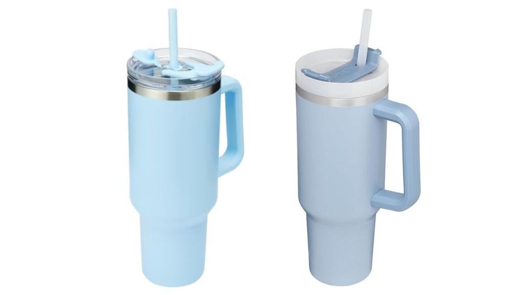 Kmart is selling a $15 dupe of the Stanley Quencher cup water bottle