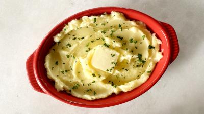 Make Super Smooth Mashed Potatoes With a Fine Mesh Strainer