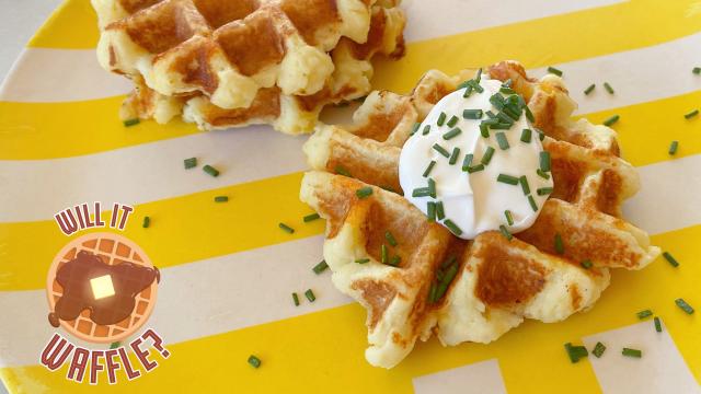 You Should Waffle Some Instant Mashed Potatoes