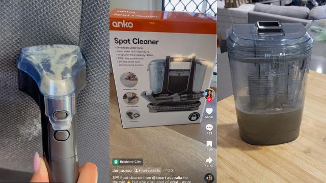 ‘Takes My Cleaning Game to a New Level’: Kmart’s Spot Cleaner Is Going Viral