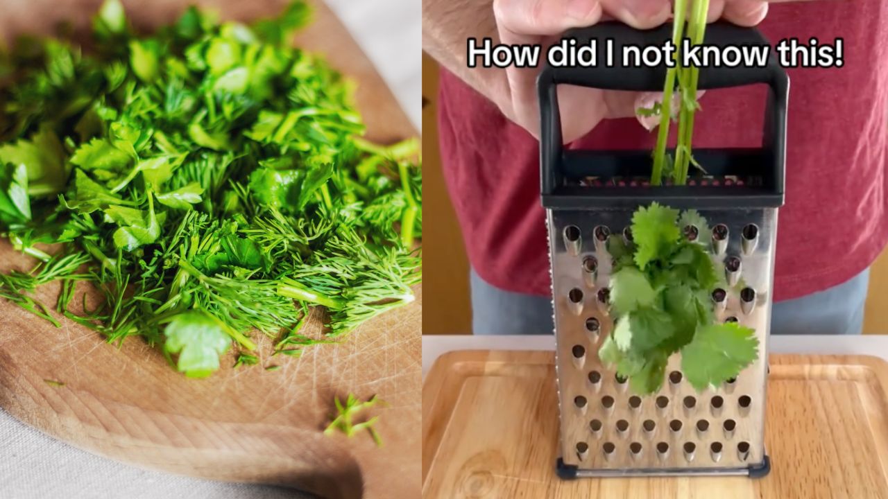 how to destem herbs