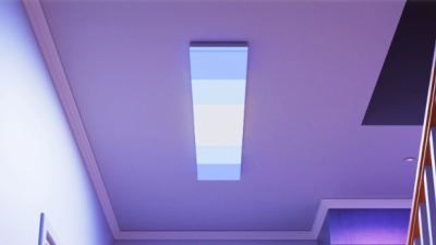 The Nanoleaf Smart Ceiling Light Mimics a Skylight