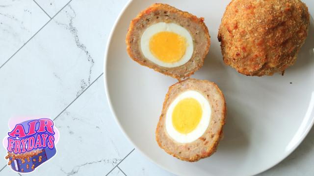 Treat Yourself to an Air Fryer Scotch Egg This Easter