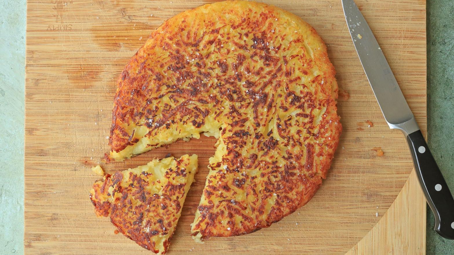 Start Your Week Off With This Giant Rösti Potato Cake