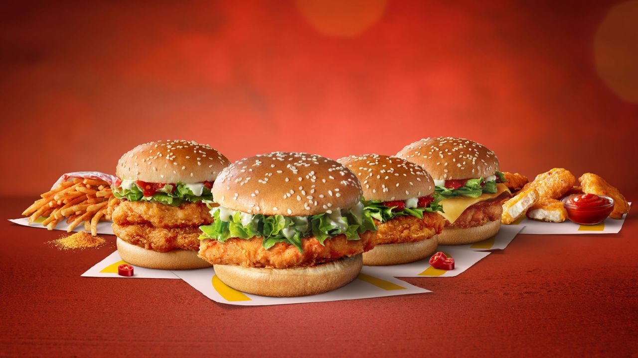 McDonald’s Feisty McSpicy Range Introduces Its Hottest-Ever Burger