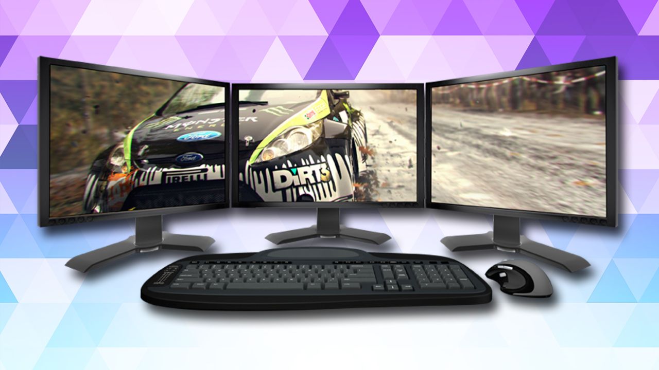 How To Set Up Triple Monitors For Super-Widescreen Gaming