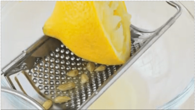 Squeeze Citrus Over A Grater To Catch Seeds