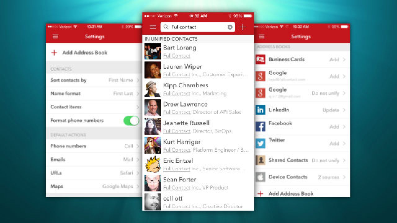 Cobook Rebrands As FullContact, Cleans Up Your Messy IOS Contacts