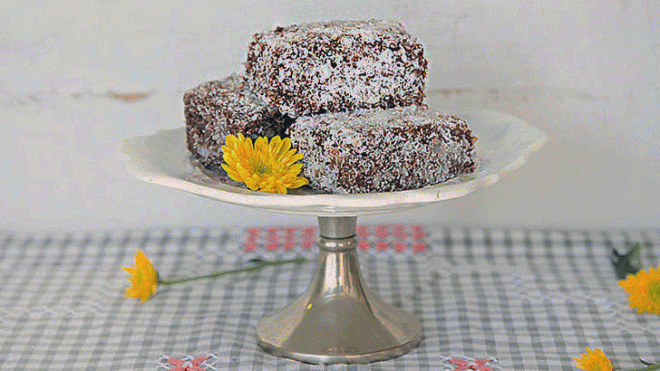 Cannellini Bean Lamingtons: The Perfect Healthy Snack For Australia Day?