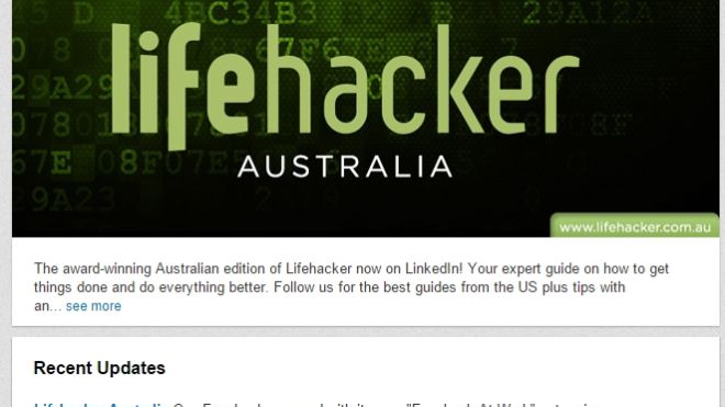 Lifehacker Australia Is Now On LinkedIn