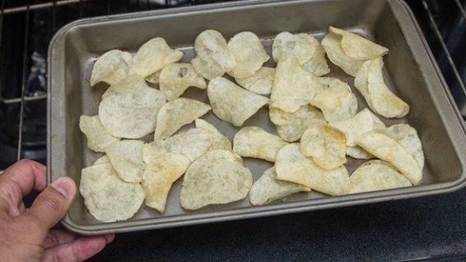 Revive Stale Potato Chips With A Quick Bake In The Oven