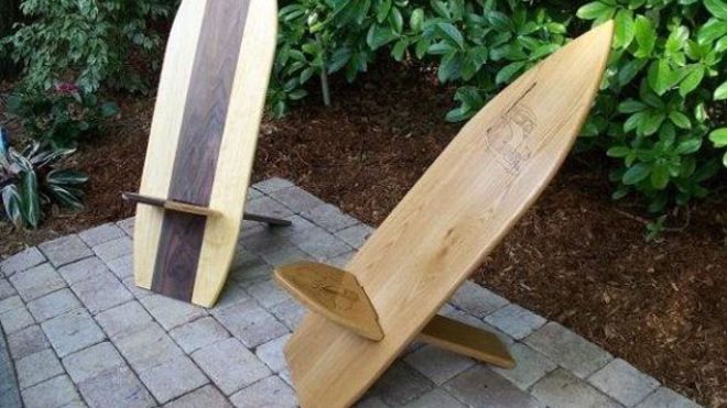 Build An Outdoor Chair From A Single Plank (And Store It In Seconds)