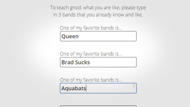 Gnoosic Gives Dead Simple Music Suggestions Based On Bands You Like